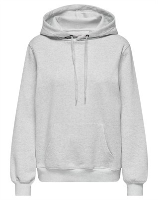 Only - OnlDaze Hoddie - Light Grey Melange 